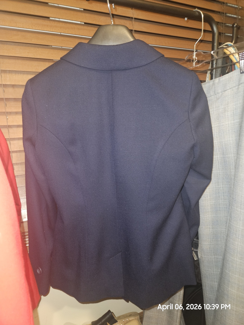 Pendleton Womens Navy 100% Virgin Wool Blazer - Picture 6 of 9